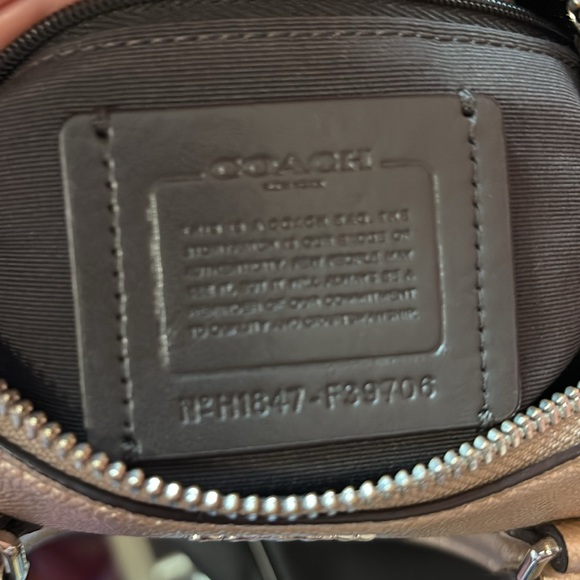 Coach MINI BENNETT SATCHEL (F39706) GOLD - Picture 6 of 11